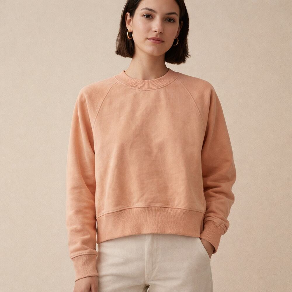 Thakoon Orange crewneck sweatshirt Size XS NWT - Picture 1 of 6